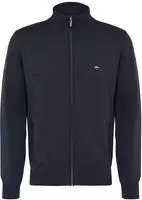 FYNCH-HATTON Strickjacke bequeme Passform, mit Stehkragen, mit Eingrifftaschen