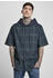 Urban Classics Hooded Short Sleeve Shirt (TB3514-00155-0054) navy