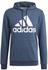 Big Logo Hoodie crew navy melange (GM6965): Adidas Essentials Big Logo Hoodie