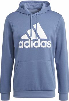 Adidas Essentials Big Logo Hoodie crew blue/white (GM6966)