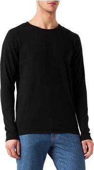 Selected Slhrome Ls Knit Crew Neck G Noos (16079774) black