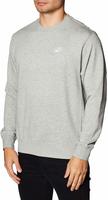 Nike Sportswear BV2666-063, Herren Sweatshirt NIKE SPORTSWEAR CLUB XL grau