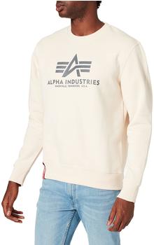 Alpha Industries Basic Sweater jet stream white (178302-578)