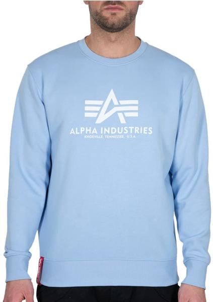 Alpha Industries Basic Sweater light blue (178302-513)