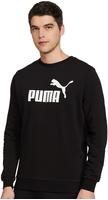 PUMA Herren Sweatshirt schwarz Baumwolle unifarben
