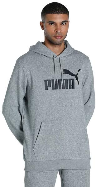 Puma Essentials Big Logo Hoodie (586688) medium gray heather