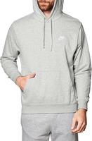 Nike CZ7857, NIKE Herren Kapuzensweat M NSW CLUB HOODIE PO FT Grau male