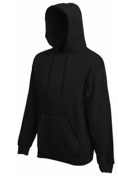 Fruit of the Loom Hooded Sweat (62-152-0) black