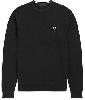 Fred Perry Classic Crew Neck Jumper (K9601) black