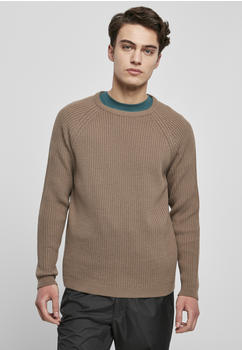 Urban Classics Ribbed Raglan Sweater (TB4497-03254-0037) darkkhaki