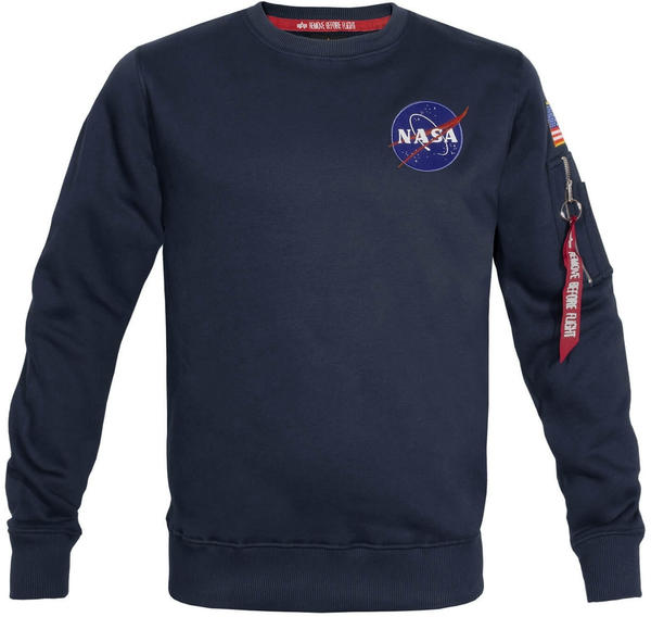 Alpha Industries Space Shuttle Sweater rep. blue (178307-07)
