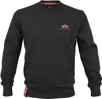 Alpha Industries Basic Sweater Small Logo black/gold (188307-365)