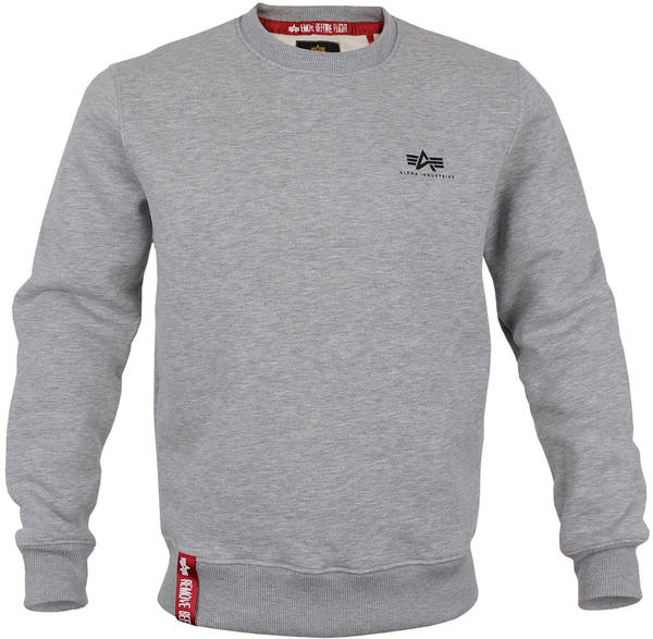 Alpha Industries Basic Sweater Small Logo grey (188307-17)