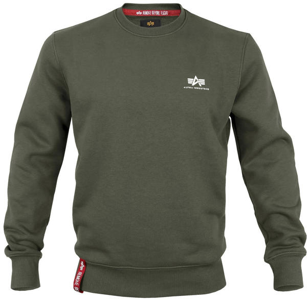 Alpha Industries Basic Sweater Small Logo olive (188307-142)