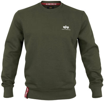 Alpha Industries Basic Sweater Small Logo olive (188307-257)