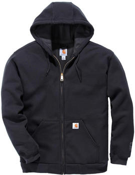 Carhartt Rutland Thermal-Lined Zip-front Sweatshirt black (100632)