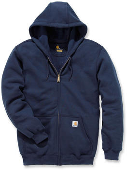 Carhartt Midweight Hooded Zip-Front Sweatshirt (K122) navy