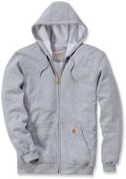 Carhartt Marquette Full-zip Sweatshirt heather gray (HGY) 2XL REG