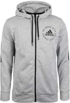 Adidas Men's Sport ID Hoodie medium grey heather (DQ1466)