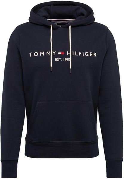 Tommy Hilfiger Logo Flex Fleece Hoody sky captain (MW0MW10752)
