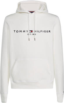 Tommy Hilfiger Organic Cotton Blend Logo Hoody (MW0MW11599) snow white