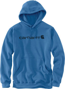Carhartt Signature Logo Midweight Sweatshirt electric blue