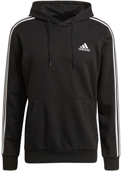 Adidas Man Essentials 3-Stripes Hoodie black