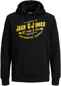 Jack & Jones Jjelogo Sweat Hood 2 Col 21/22 Noos (12189736) black
