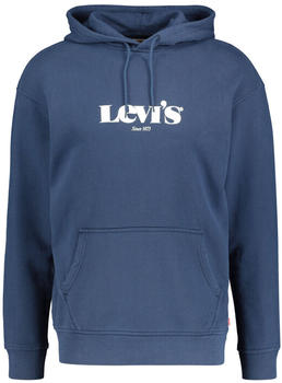 Levi's Relaxed Graphic Graphic Serif Hoodie (38479) dress blues