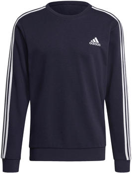 Adidas Essentials French Terry 3 Stripes Sweatshirt legend ink/white (GK9079)