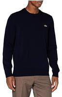 LACOSTE Pullover Crew Neck Cotton, navy male