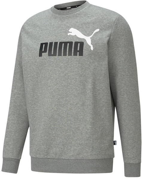 Puma ESS+ 2 Col Big Logo Crew (586762) medium gray heather