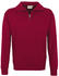 Hakro Zip-Sweatshirt Premium (451) wine red