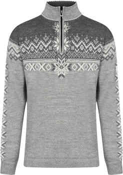 Dale of Norway 140th Anniversary Sweater (93951) light charcoal/smoke/offwhite
