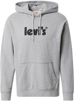 Levi's Relaxed Graphic Graphic Serif Hoodie grau (38479-0080)