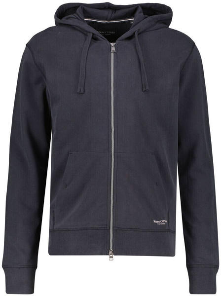 Marc OPolo Hooded sweatshirt jacket Made of organic cotton fabric (M28406157064) phantom fear
