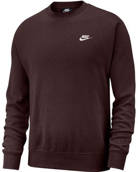 Nike Sportswear Club Sweatshirt mahogany/white (BV2662-263)