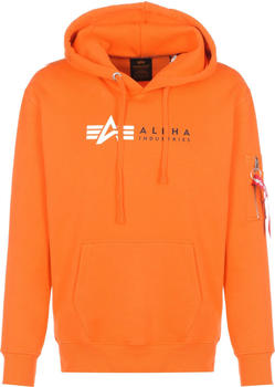 Alpha Industries Hoodie orange (118331-429)