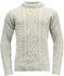Devold Sandoy Sweater Crew Neck grey melange