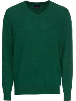 GANT Extra Fine Lambswool V-Neck Sweater (8010520) eden green