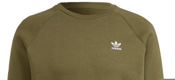 Adidas Originals Adicolor Essentials Trefoil Crewneck Sweatshirt focus olive