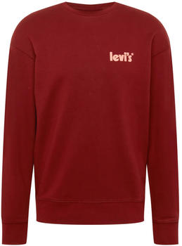 Levi's Relaxed Graphic Crew Sweatshirt (38712) fired brick