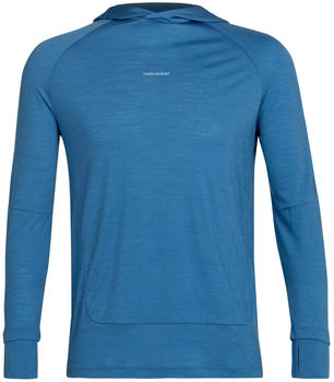 Icebreaker Men's Cool-Lite™ Merino Long Sleeve Hoodie (0A56EU) azul