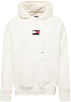Tommy Hilfiger Tommy Badge Organic Cotton Hoody (DM0DM10904) ancient white