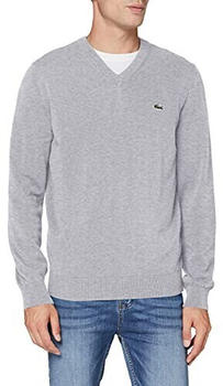 Lacoste Classic Fit Ribbed V Cotton argent chine