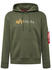 Alpha Industries Hoodie dark olive (118331-142)