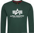 Alpha Industries Basic Sweater navy green (178302-610)