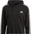 black (GK9062): Adidas Men's Hoodie Essential 3 Stripes