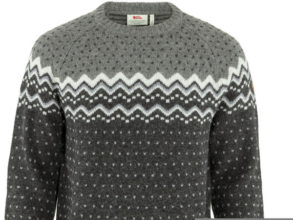 Fjällräven Övik Knit Sweater dark grey/grey (81829-030-020)