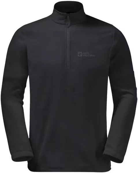 Jack Wolfskin Herren Taunus Hz M Fleecepullover, Schwarz, XL EU